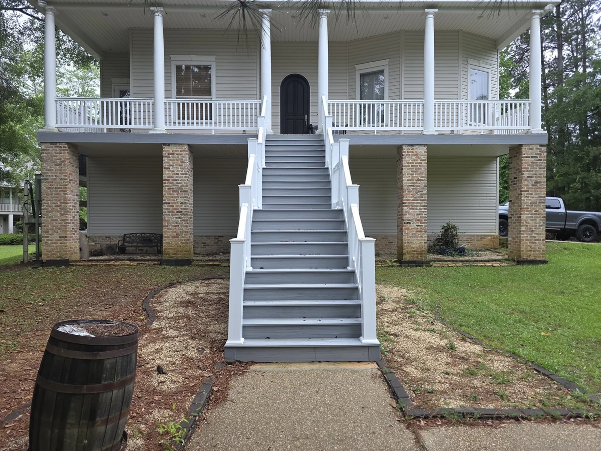 Additional view of Porch & staircase renovation in St. Tammany Parish